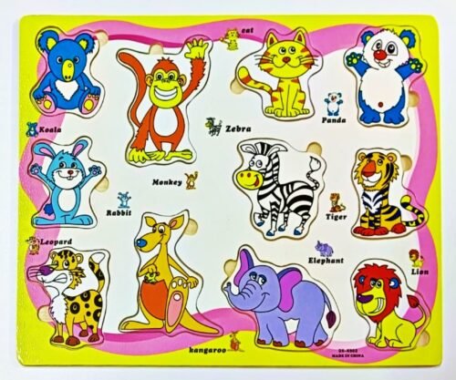 Wooden Wild animal Board - EKT2236
